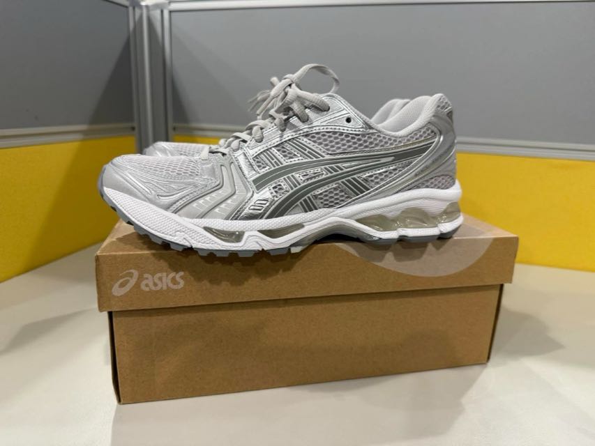 ASICS GEL-KAYANO 14 運動鞋 銀色